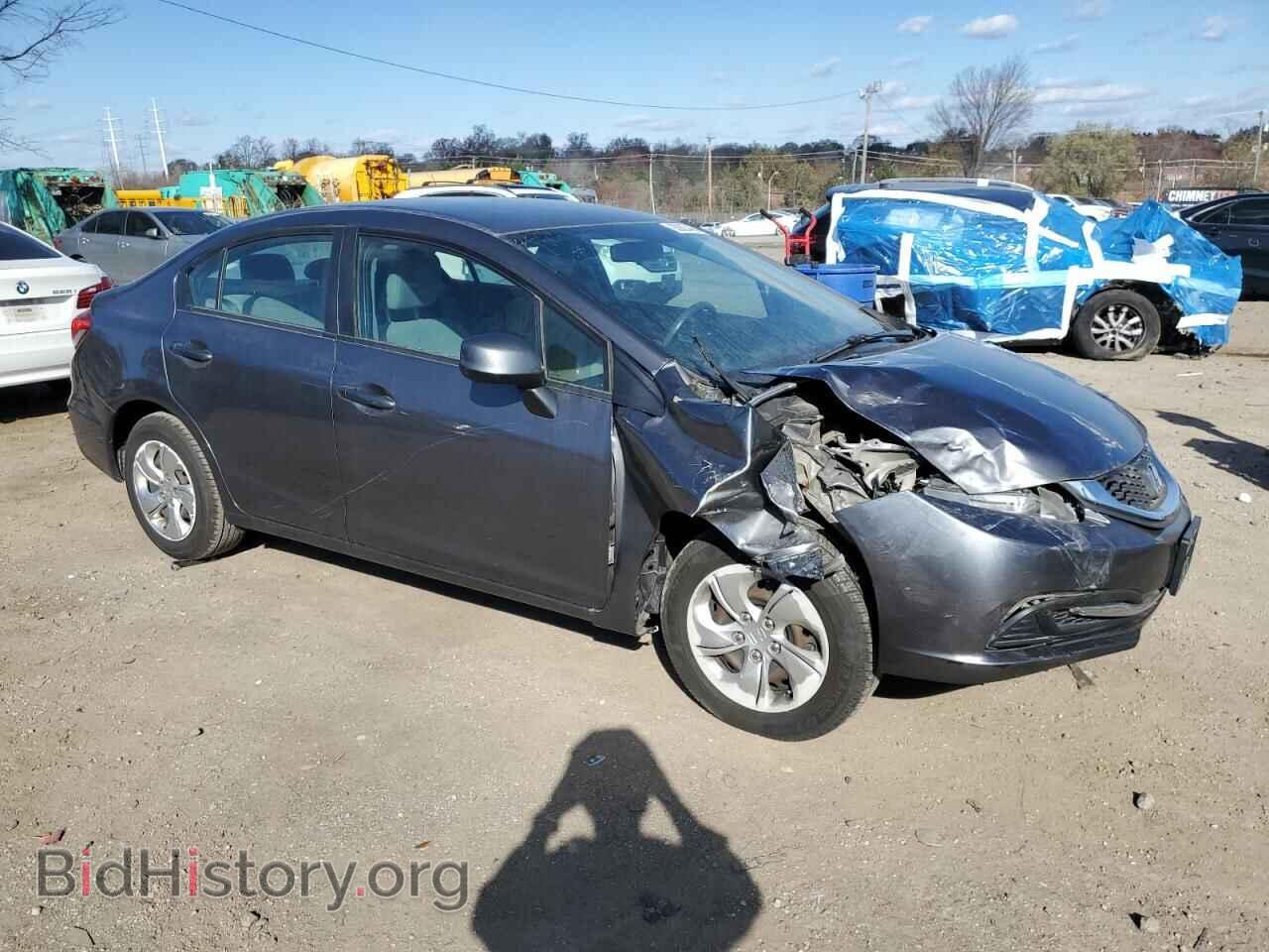 2013 HONDA CIVIC - VIN: 19XFB2F55DE276349 - Фото 4