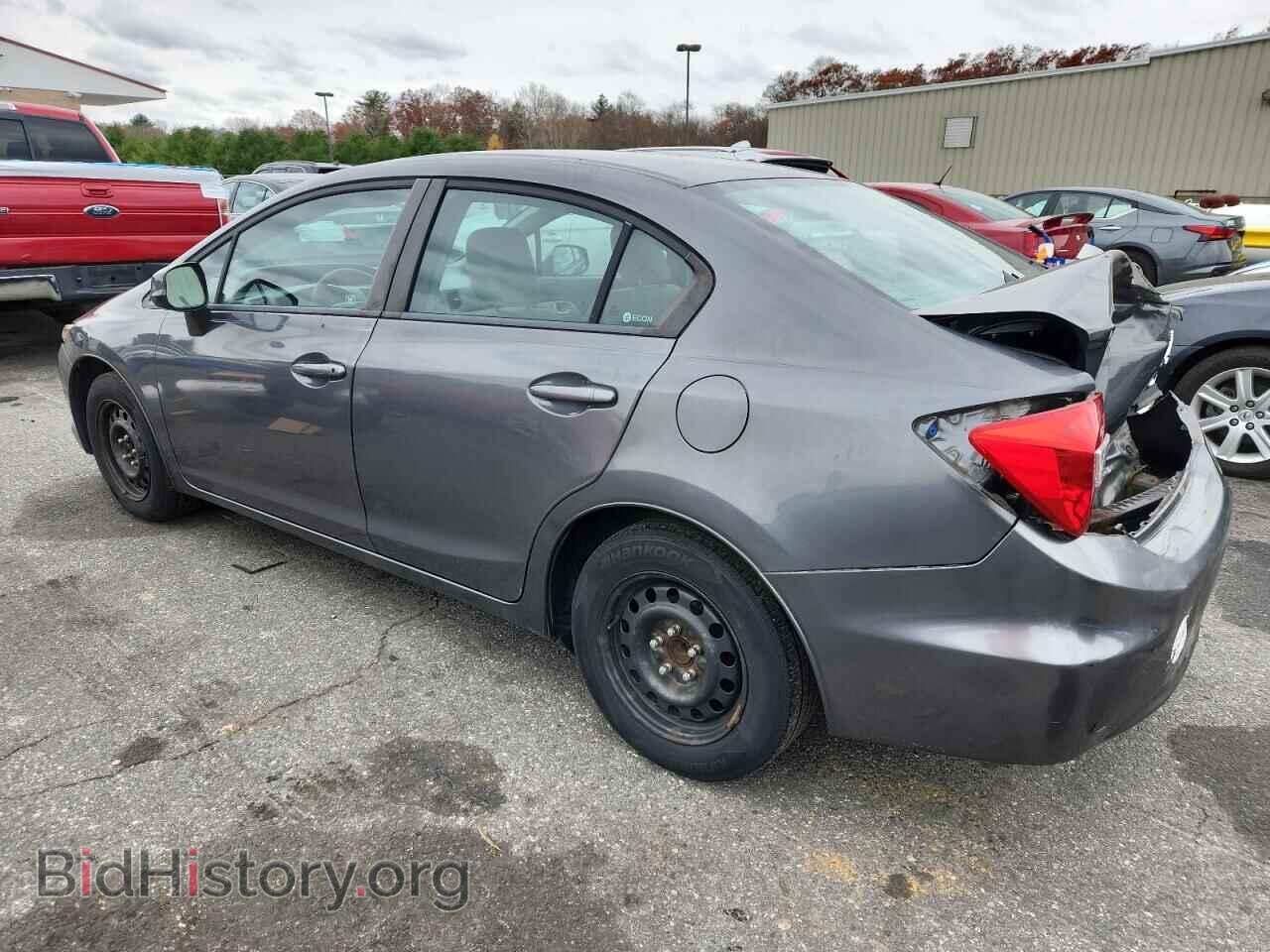 2012 HONDA CIVIC - VIN: 19XFB2F50CE372453 - Фото 2