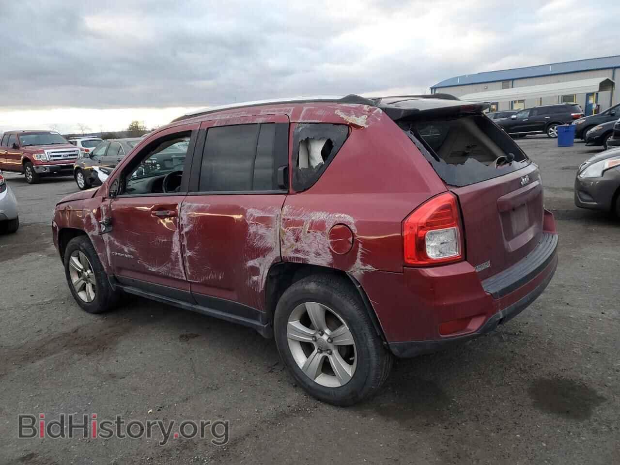 2012 JEEP COMPASS - VIN: 1C4NJCEB8CD616606 - Фото 2