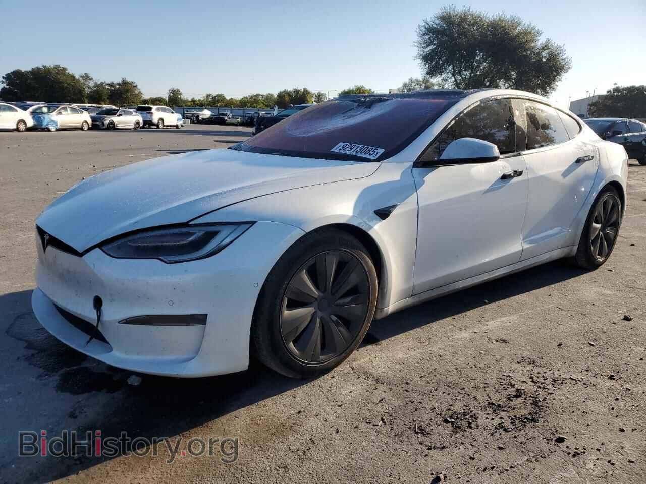 Photo 5YJSA1E52NF467378 - TESLA MODEL S 2022