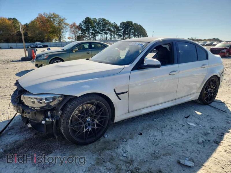 2018 BMW M3 (VIN WBS8M9C53J5K99774) — photo 1 of 12, Copart, damage: front end