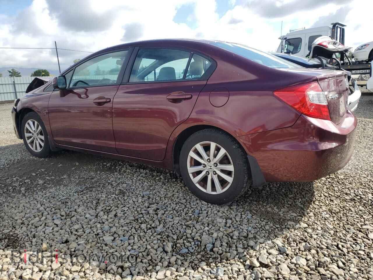 2012 HONDA CIVIC - VIN: 2HGFB2F84CH575295 - Фото 2