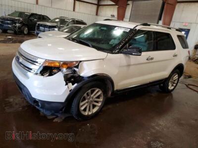2015 Ford EXPLORER XLT, белый — VIN 1FM5K8D82FGA52806, Copart