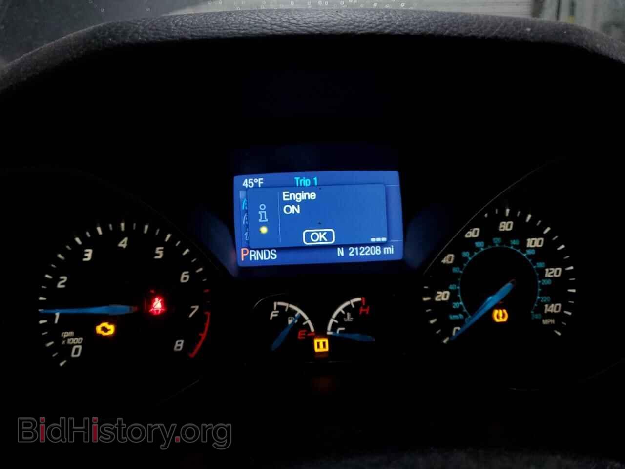 2014 FORD FOCUS - VIN: 1FADP3K28EL183754 - Фото 9