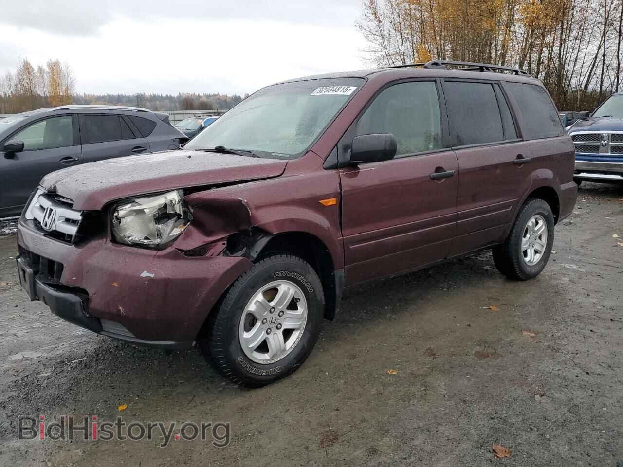 Photo 5FNYF18167B024660 - HONDA PILOT 2007