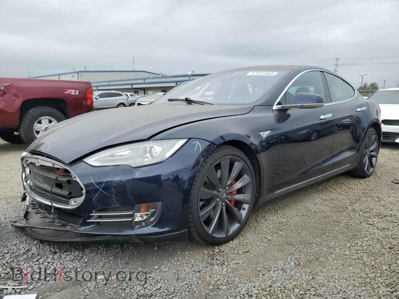 Photo 5YJSA1H2XFFP73392 - TESLA MODEL S 2015