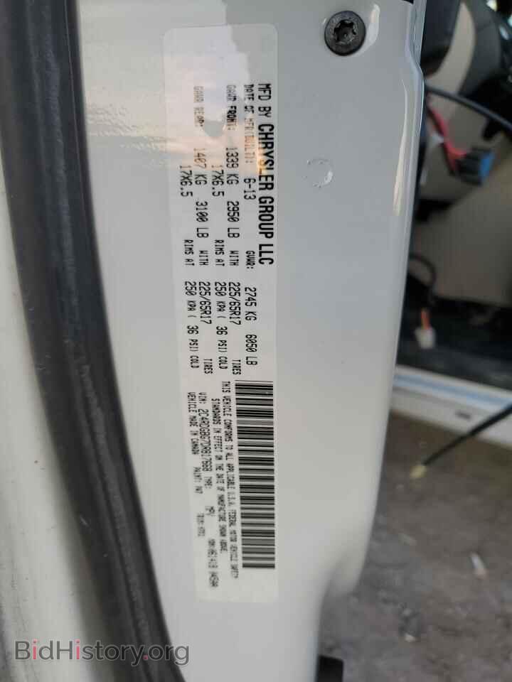2013 DODGE CARAVAN - VIN: 2C4RDGBG7DR817668 - Фото 14