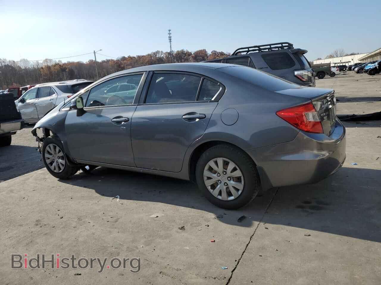 2012 HONDA CIVIC - VIN: 19XFB2F51CE091567 - Фото 2