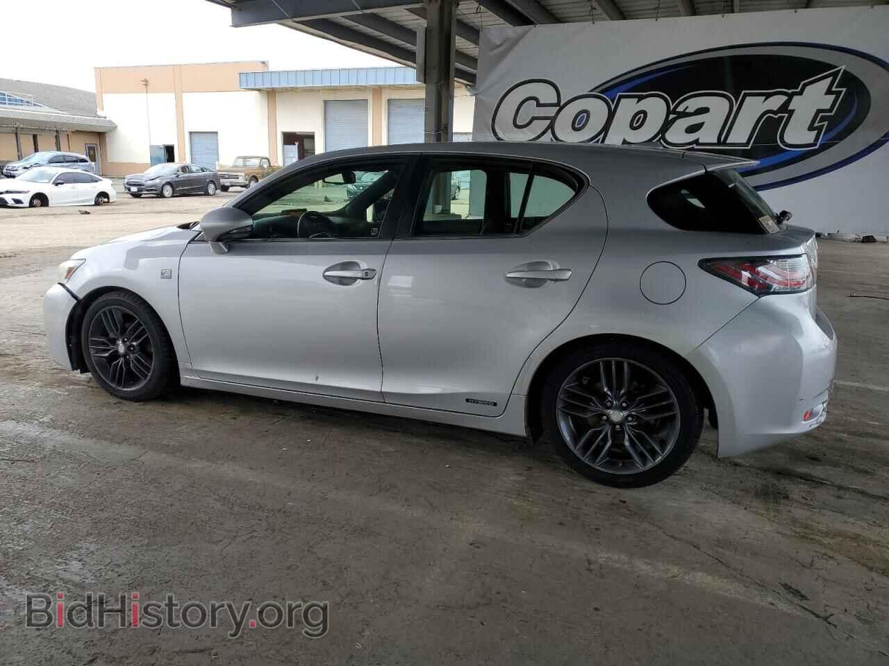 2012 LEXUS CT 200 - VIN: JTHKD5BH9C2069080 - Фото 2