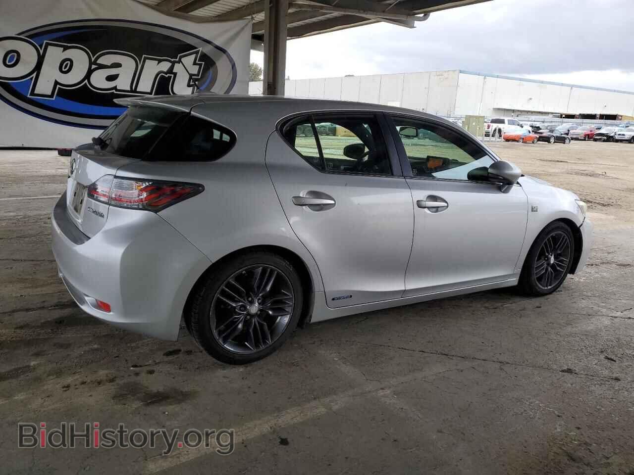 2012 LEXUS CT 200 - VIN: JTHKD5BH9C2069080 - Фото 3