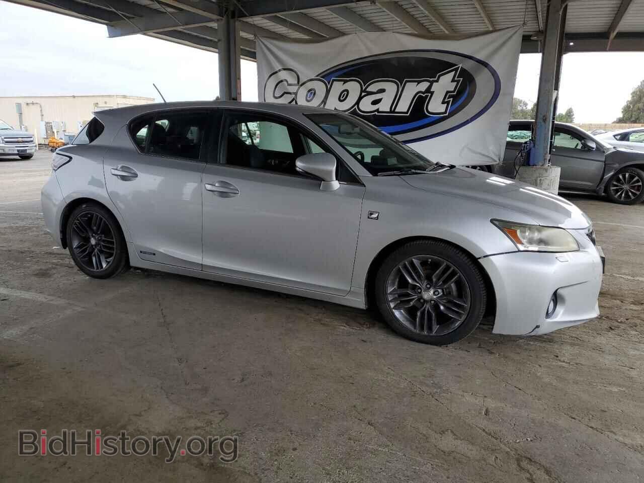 2012 LEXUS CT 200 - VIN: JTHKD5BH9C2069080 - Фото 4