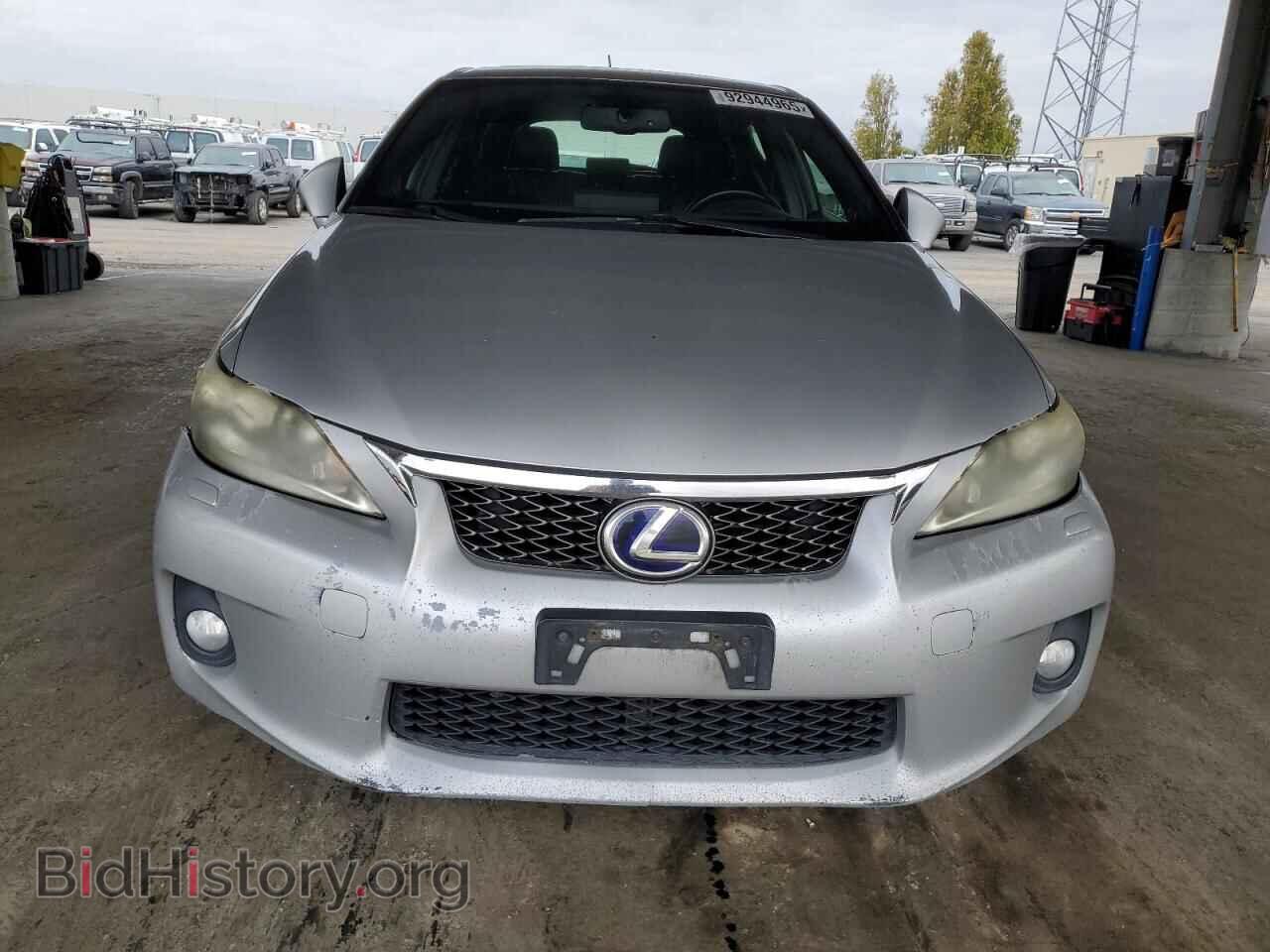 2012 LEXUS CT 200 - VIN: JTHKD5BH9C2069080 - Фото 5