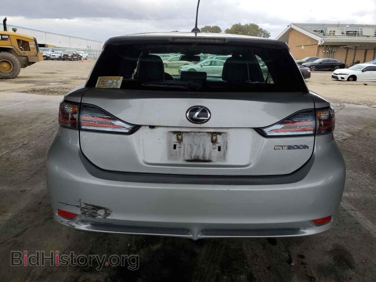 2012 LEXUS CT 200 - VIN: JTHKD5BH9C2069080 - Фото 6