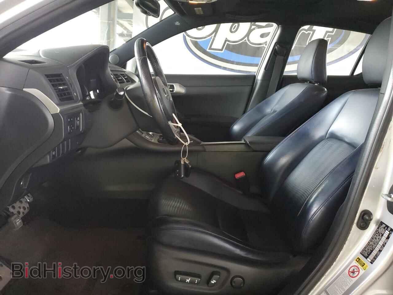 2012 LEXUS CT 200 - VIN: JTHKD5BH9C2069080 - Фото 7