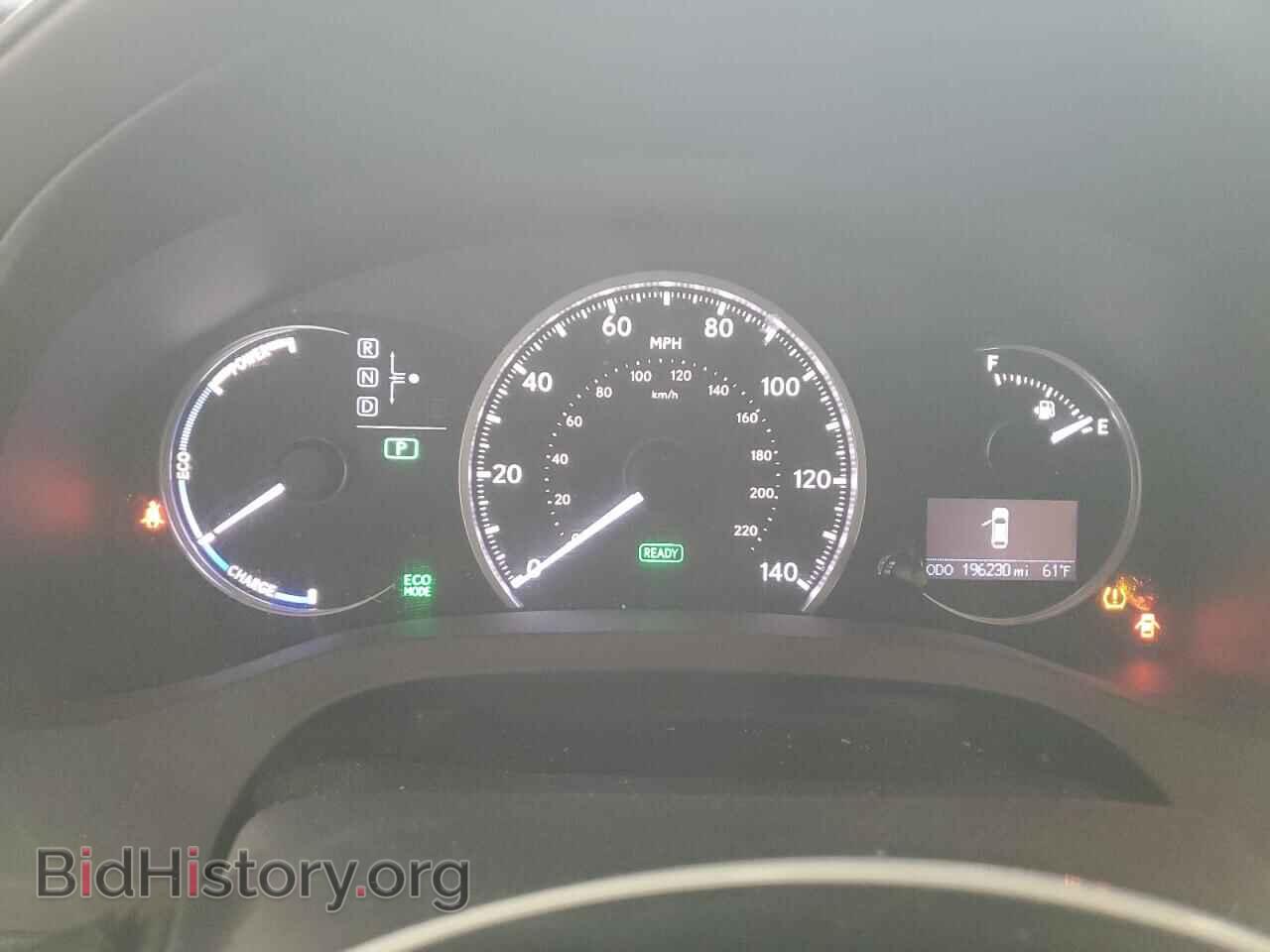 2012 LEXUS CT 200 - VIN: JTHKD5BH9C2069080 - Фото 9