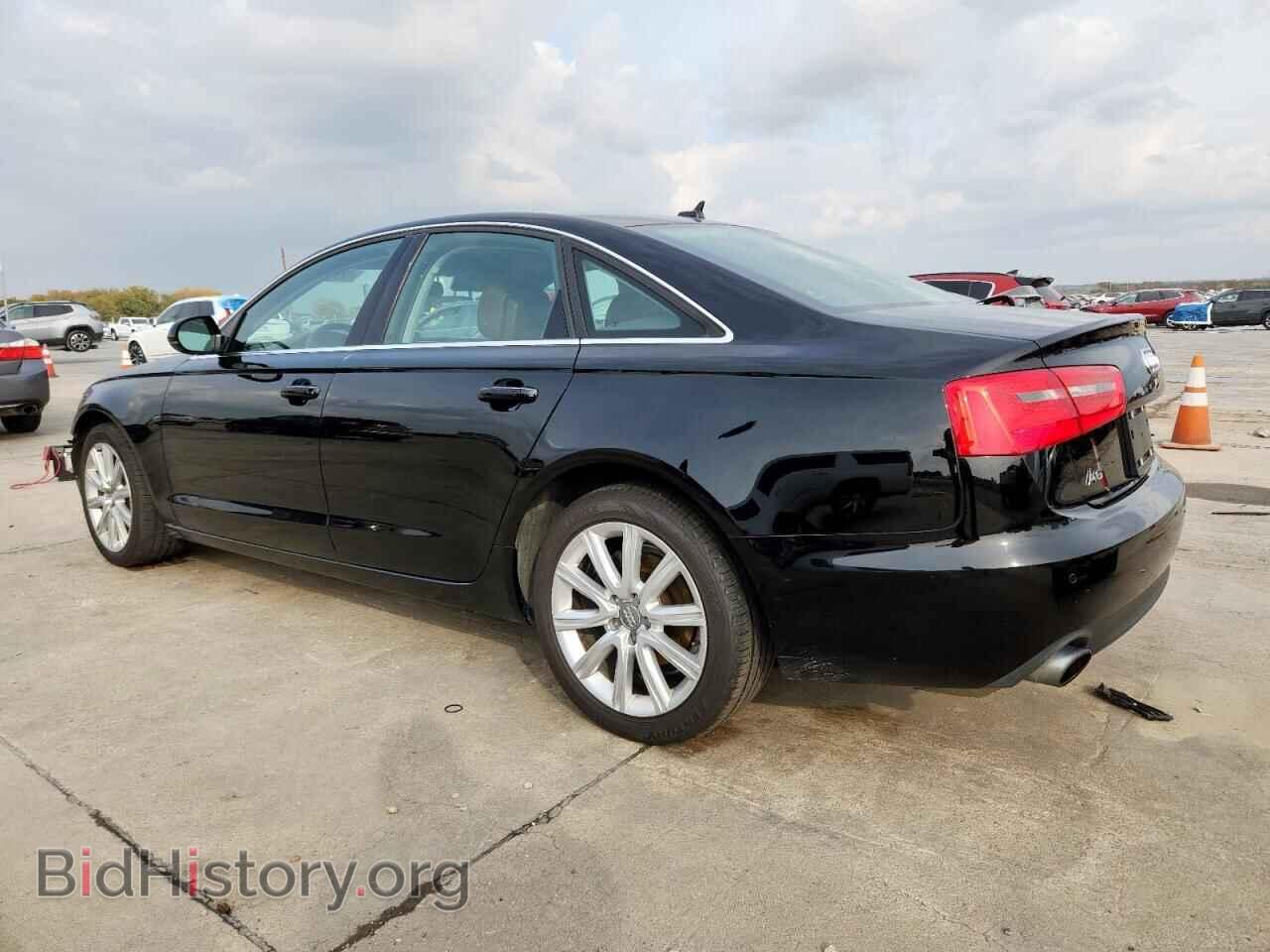 2013 AUDI A6 - VIN: WAUGFAFC8DN067570 - Фото 2