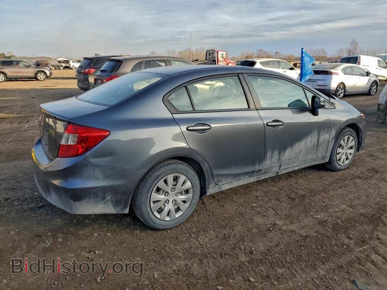 2012 HONDA CIVIC - VIN: 19XFB2F59CE063659 - Фото 3