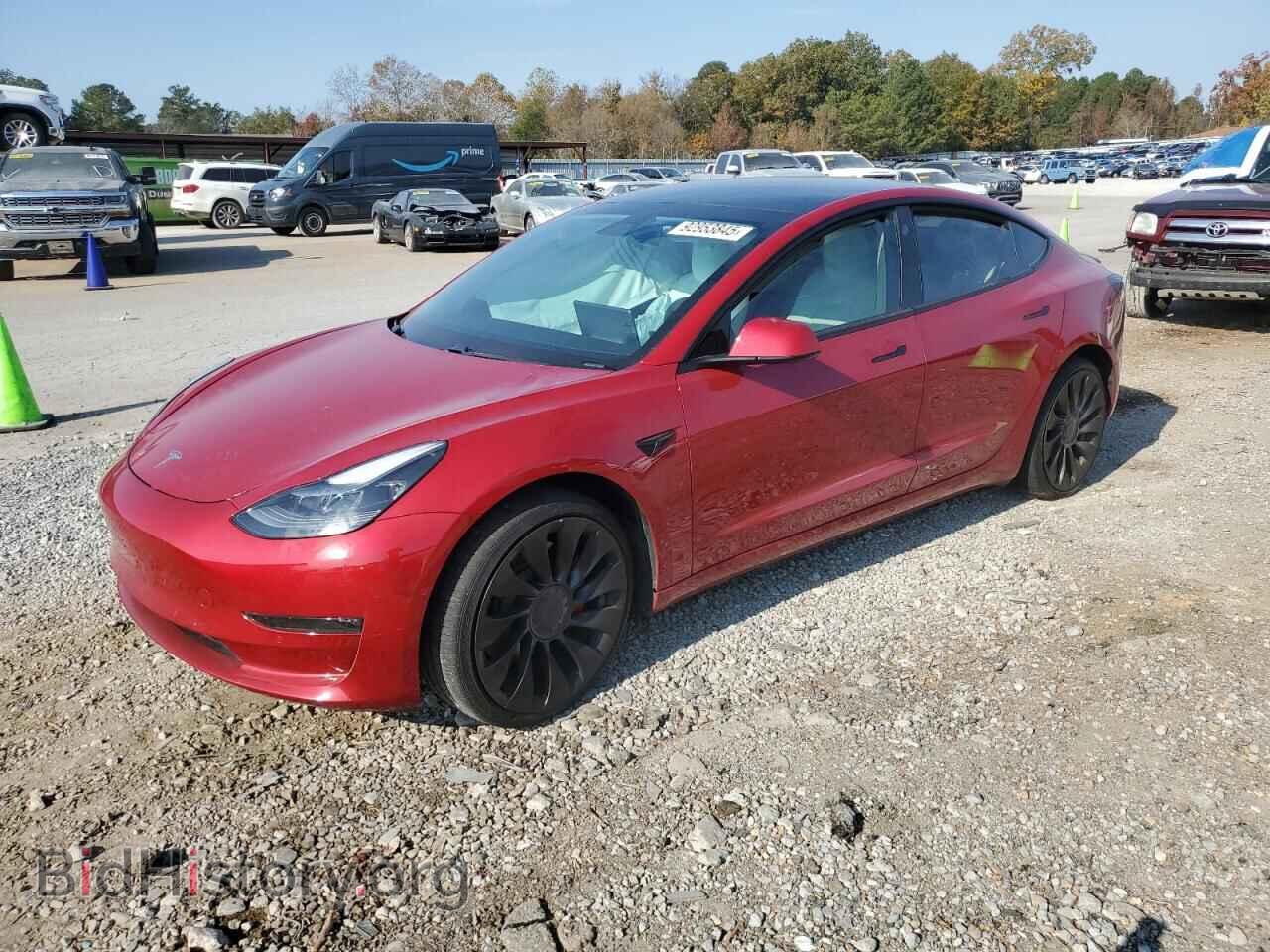 Photo 5YJ3E1EC6MF050853 - TESLA MODEL 3 2021