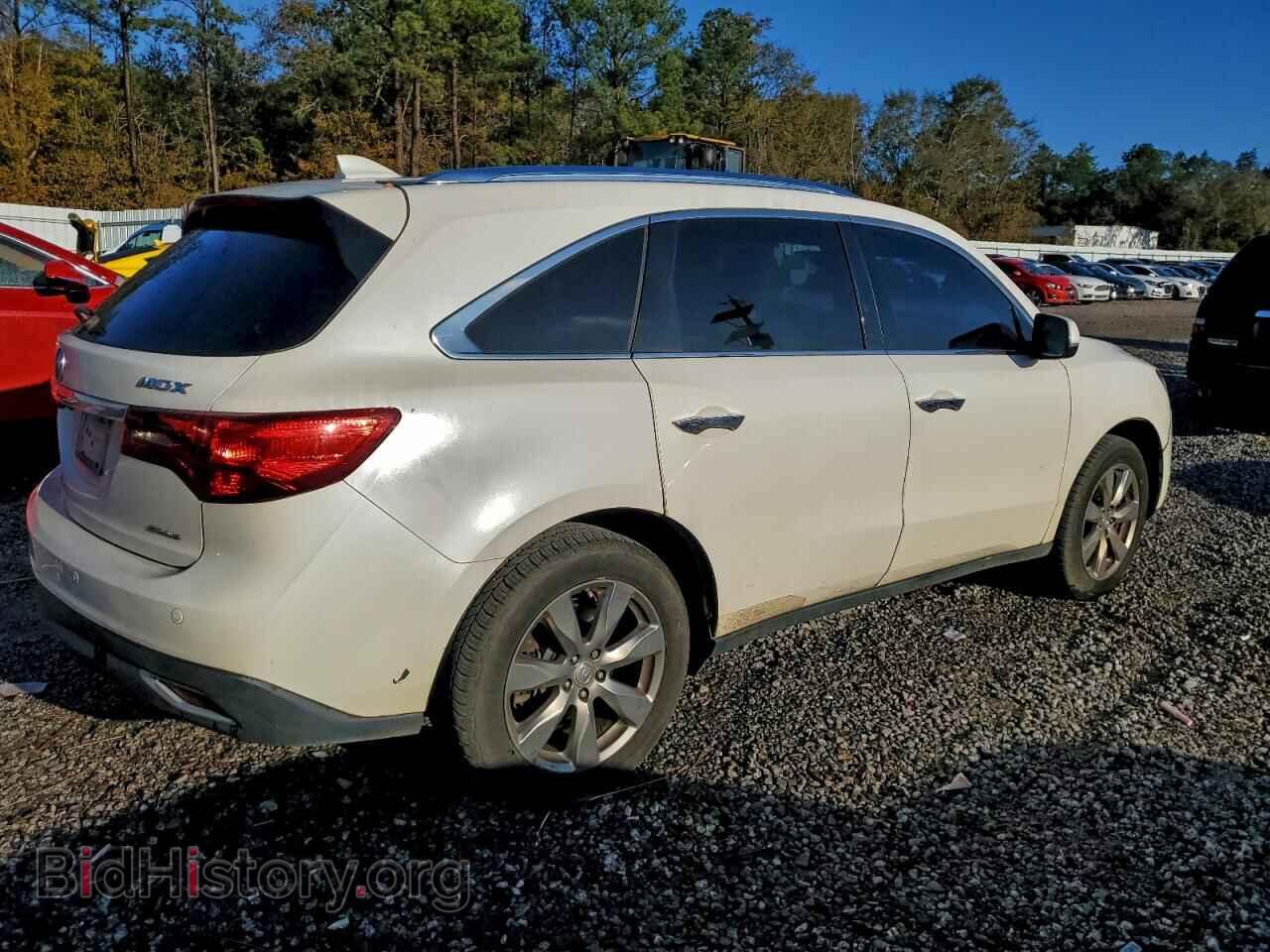 2014 ACURA MDX - VIN: 5FRYD4H85EB002343 - Фото 3