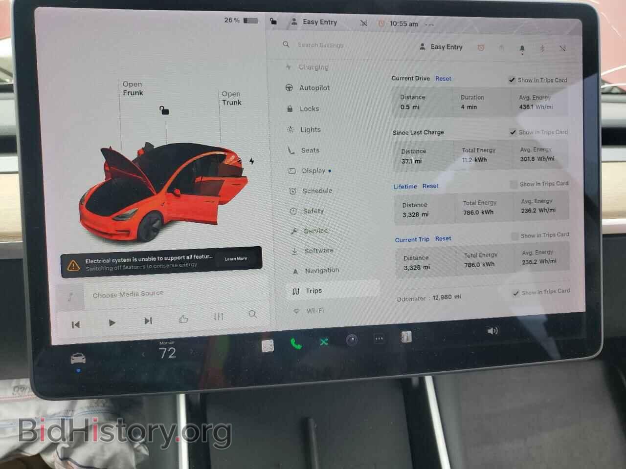 2020 TESLA MODEL 3 - VIN: 5YJ3E1EA3LF464041 - Фото 9
