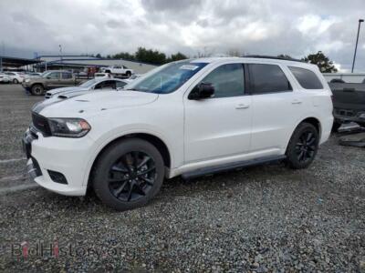 2018 Dodge DURANGO R/T, белый — VIN 1C4SDJCT0JC323389, Copart