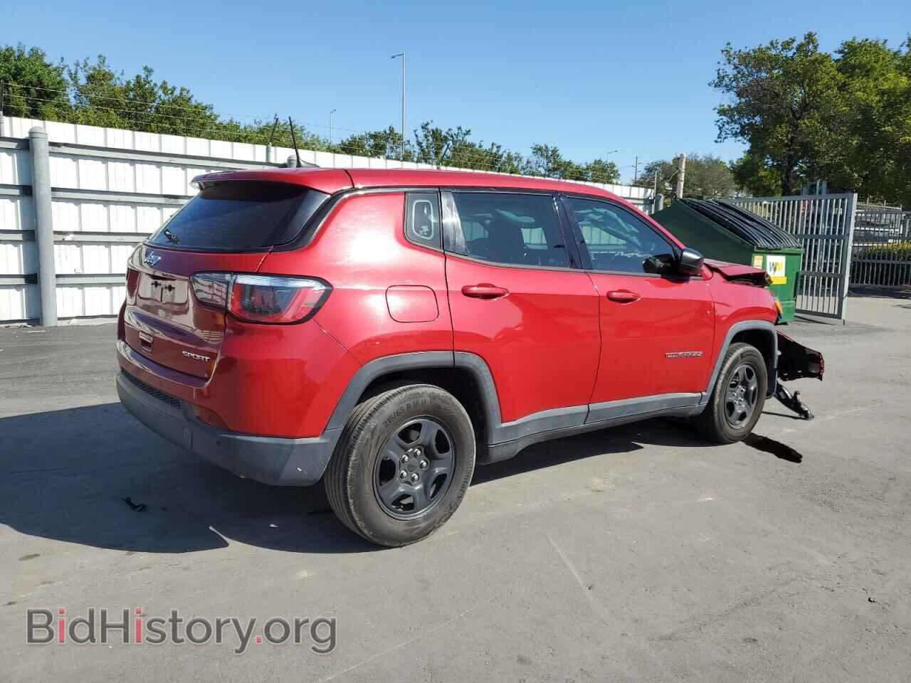 2018 JEEP COMPASS - VIN: 3C4NJCAB8JT467773 - Фото 3