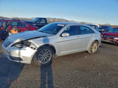2012 Chrysler 200 LX, silver — VIN 1C3CCBAB8CN100939, Copart