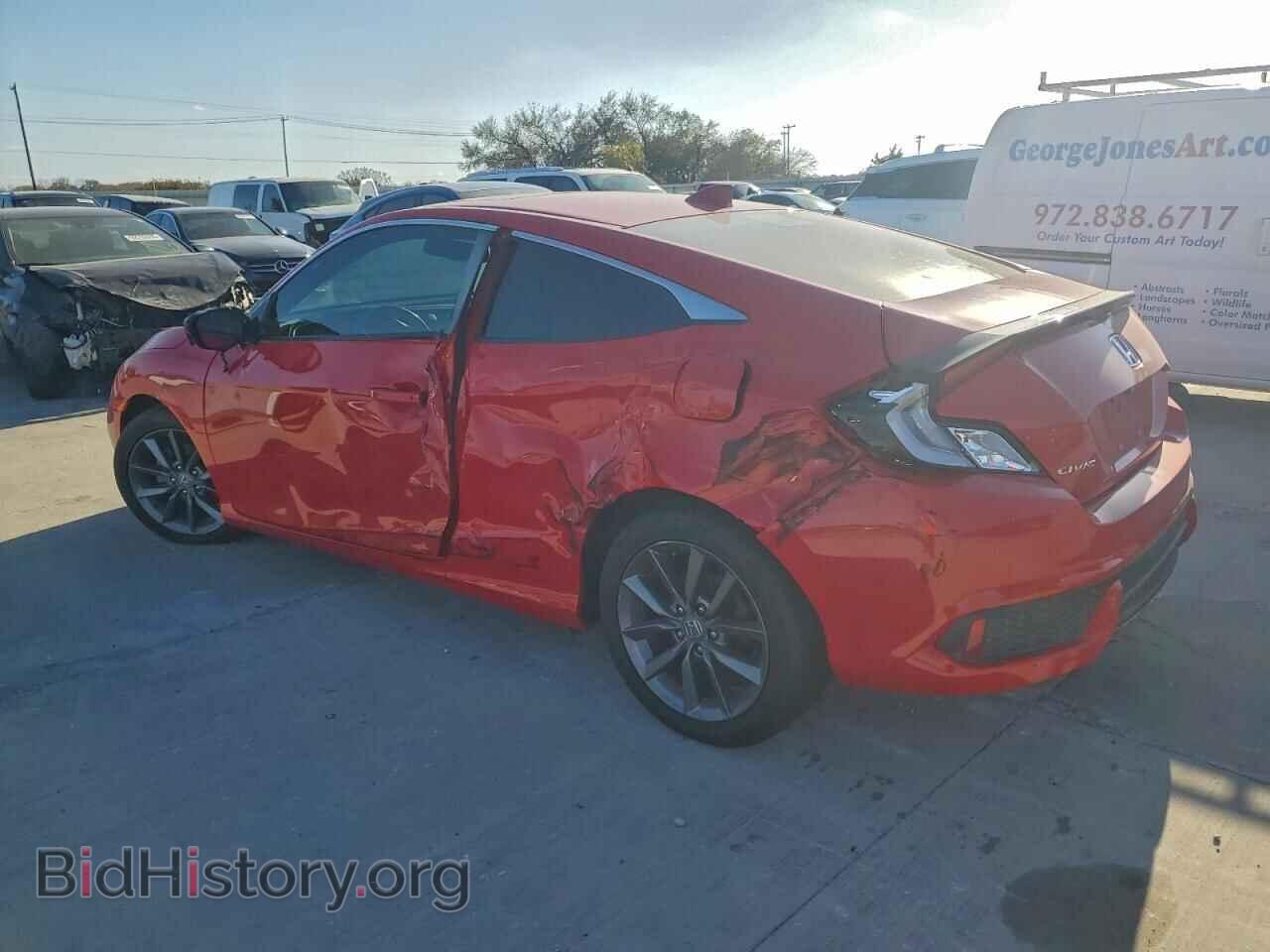 2019 HONDA CIVIC - VIN: 2HGFC3B36KH352753 - Фото 2