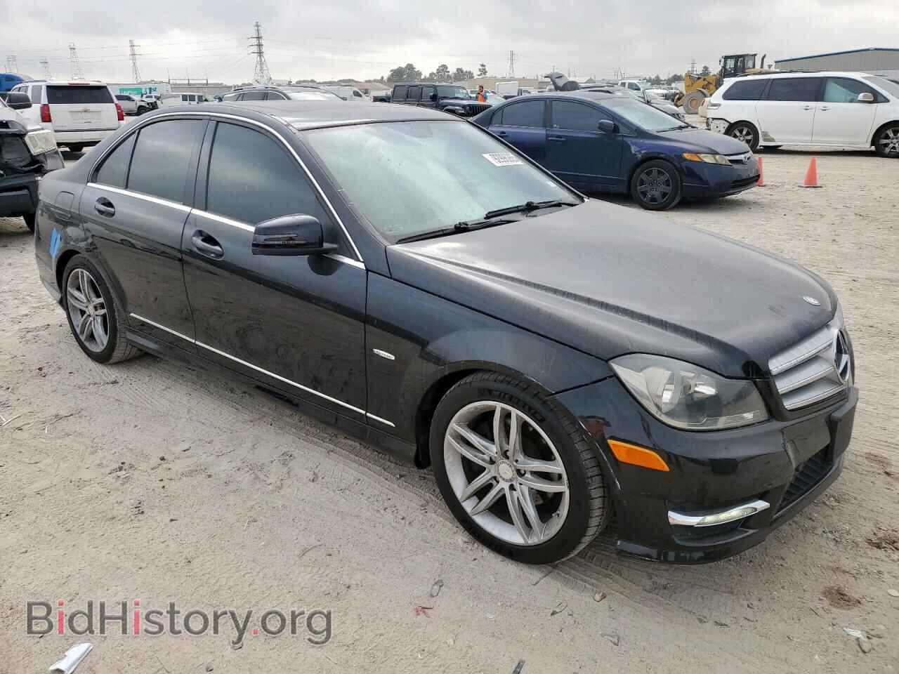 2012 MERCEDES-BENZ C-CLASS - VIN: WDDGF4HBXCA599312 - Фото 4