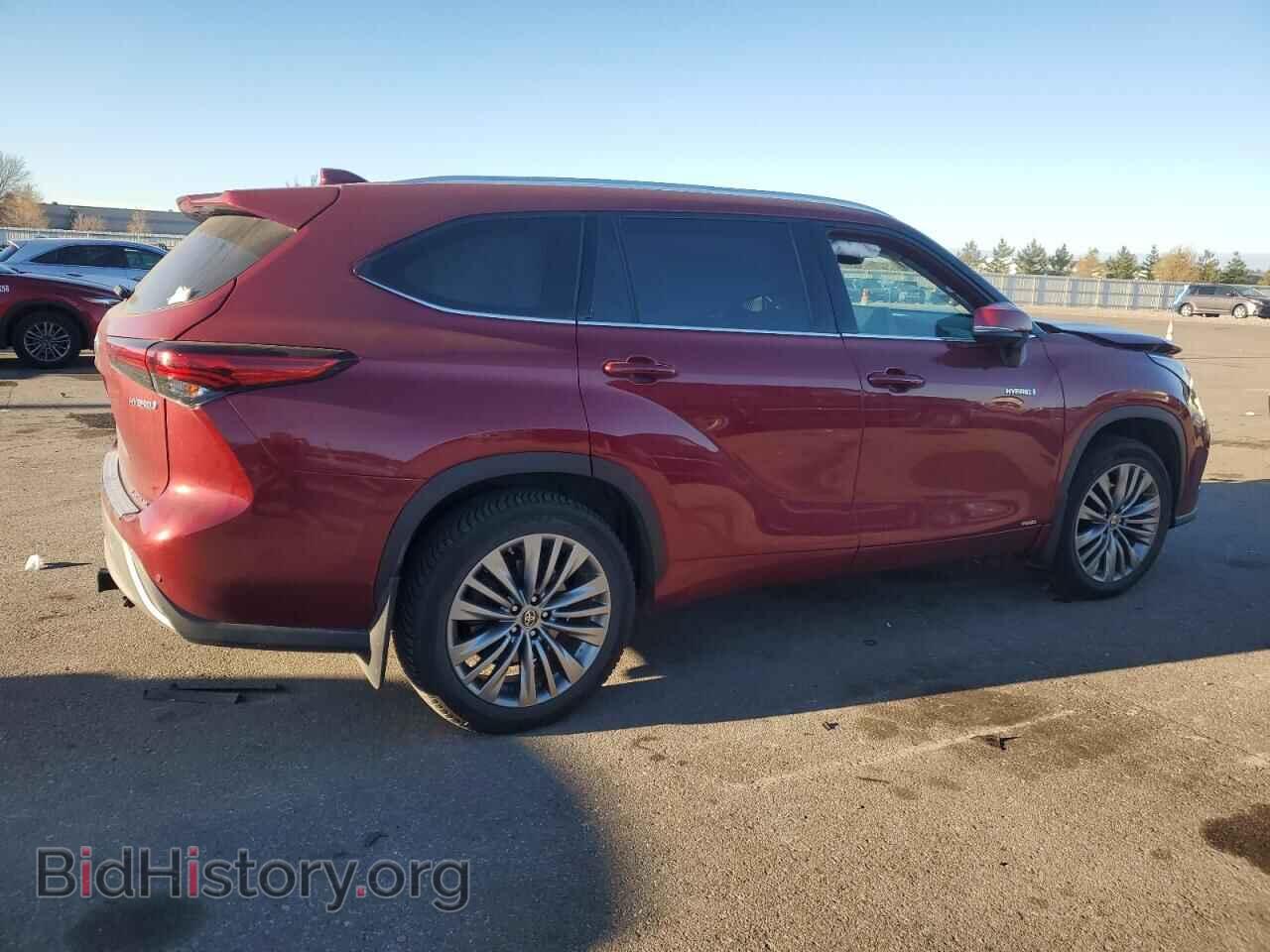 2021 TOYOTA HIGHLANDER - VIN: 5TDEBRCH5MS014694 - Фото 3