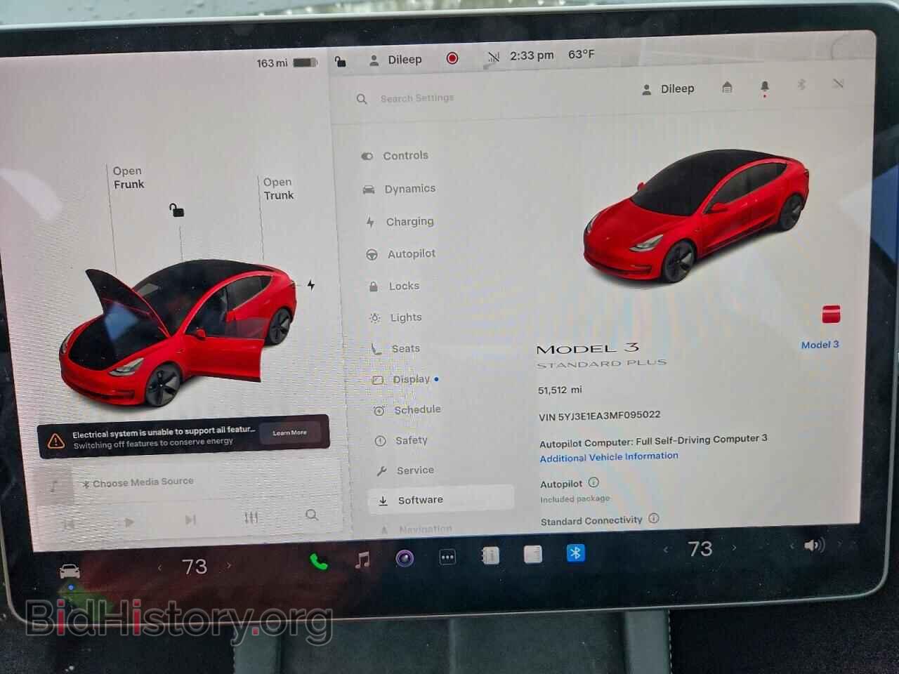 2021 TESLA MODEL 3 - VIN: 5YJ3E1EA3MF095022 - Photo 9