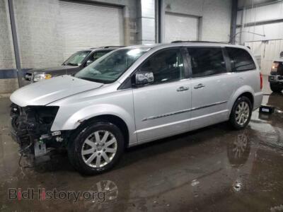 2011 Chrysler MINIVAN Touring L, silver — VIN 2A4RR8DG8BR785339, Copart