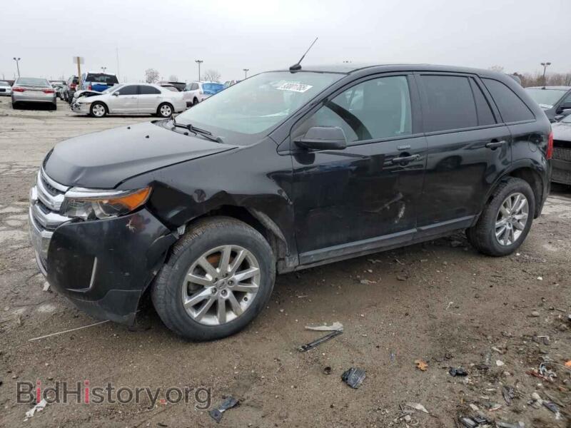 2013 Ford EDGE SEL (VIN 2FMDK3JC2DBC77710) — photo 1 of 13, Copart, damage: front end