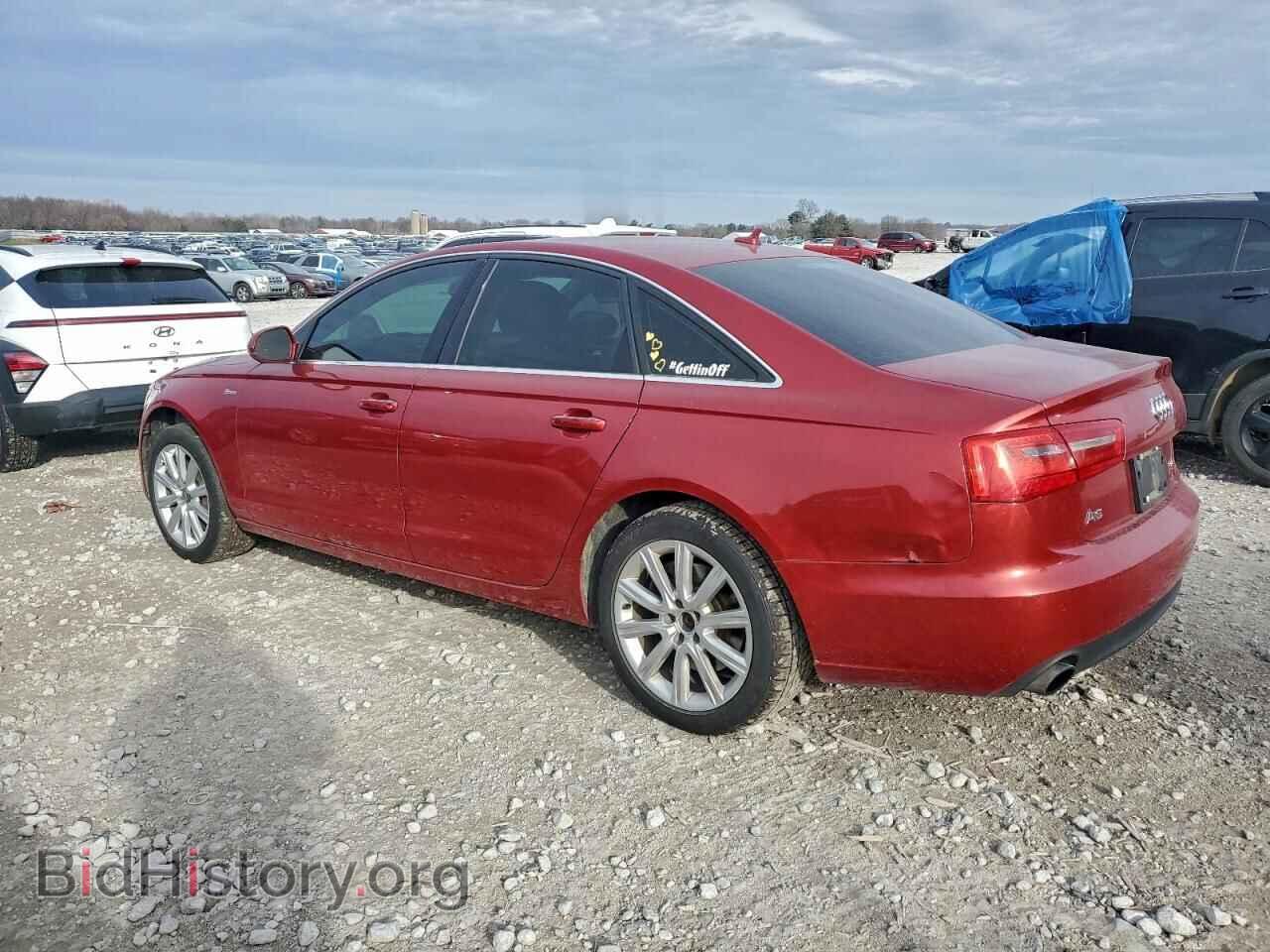 2013 AUDI A6 - VIN: WAUGGAFC3DN019505 - Фото 2