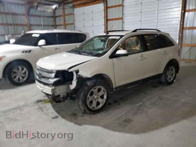 2013 Ford EDGE SEL, белый — VIN 2FMDK4JC1DBC27158, Copart