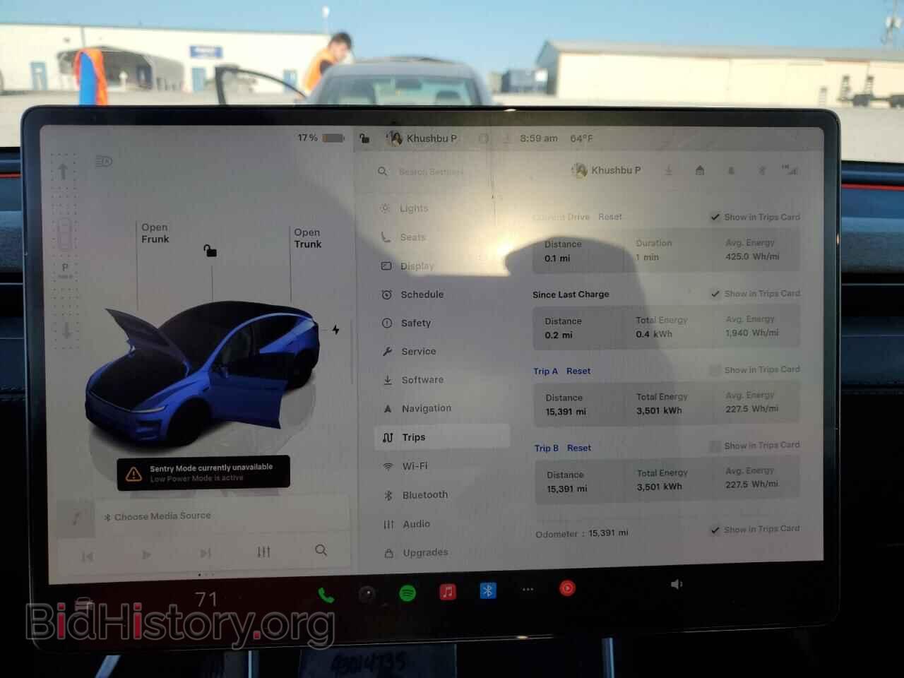 2026 TESLA MODEL Y - VIN: 7SAYGDEE9TA414801 - Фото 9