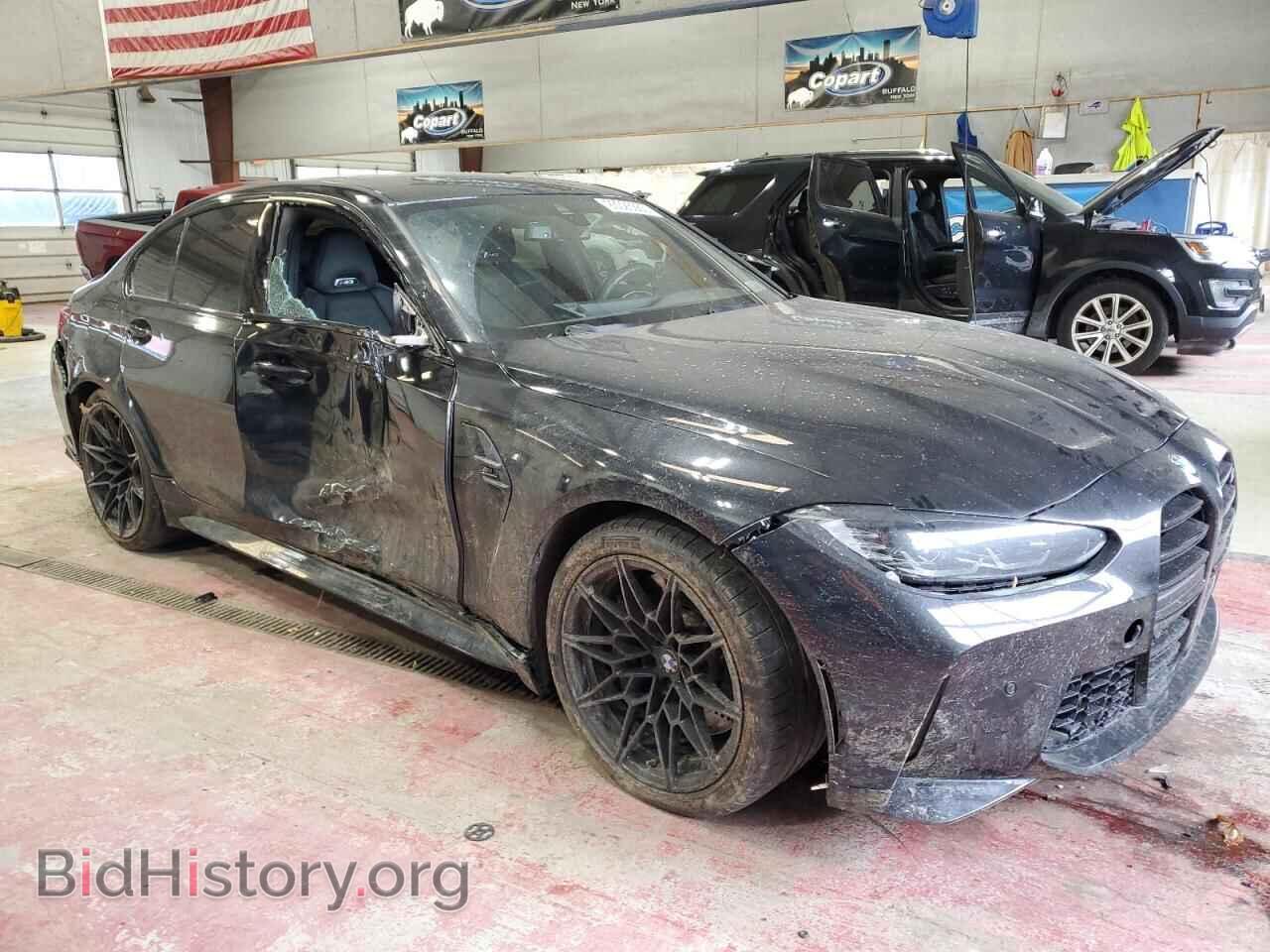 2024 BMW M3 - VIN: WBS43AY03RFT29622 - Фото 4