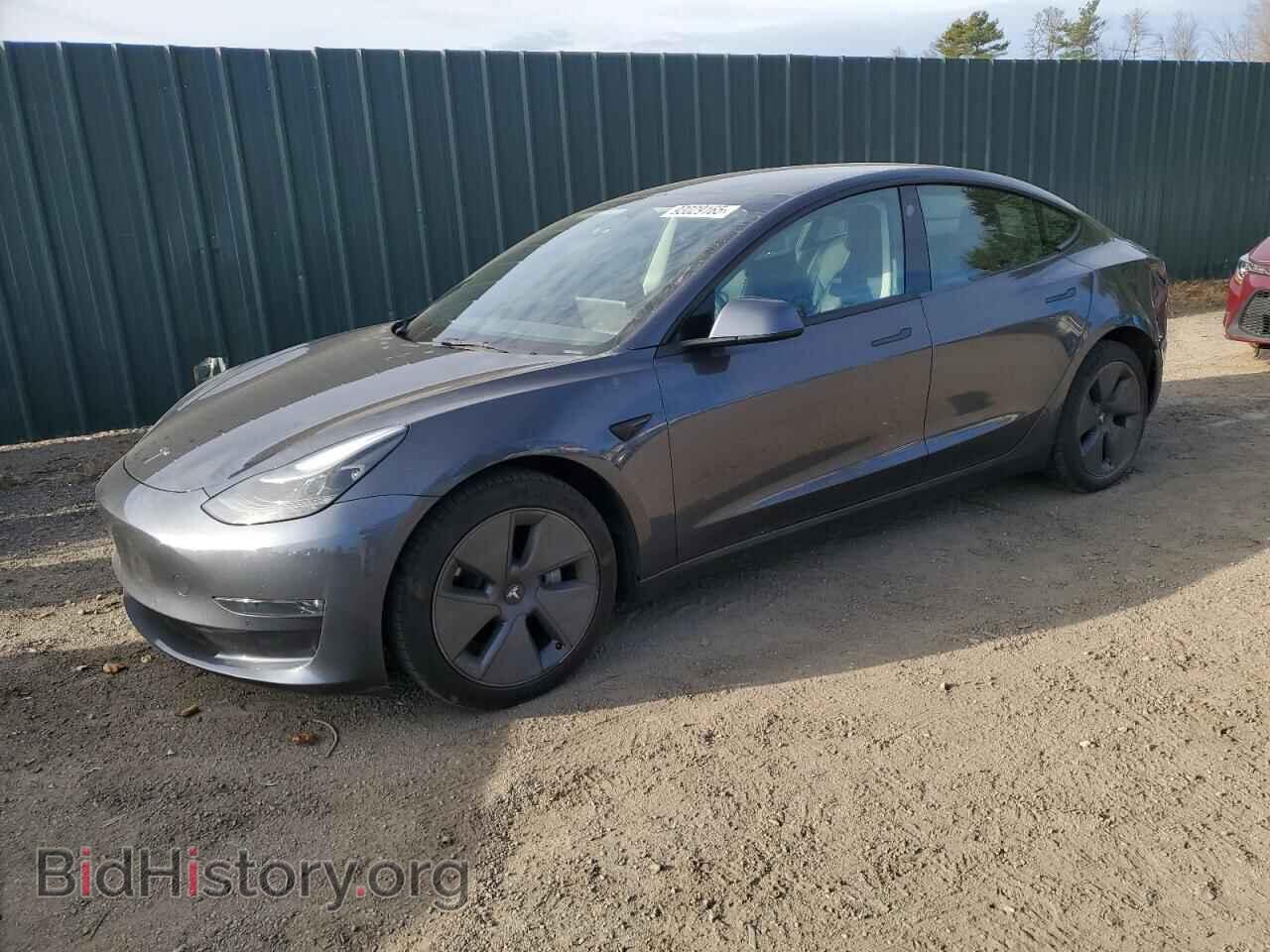 Photo 5YJ3E1EB7NF167804 - TESLA MODEL 3 2022