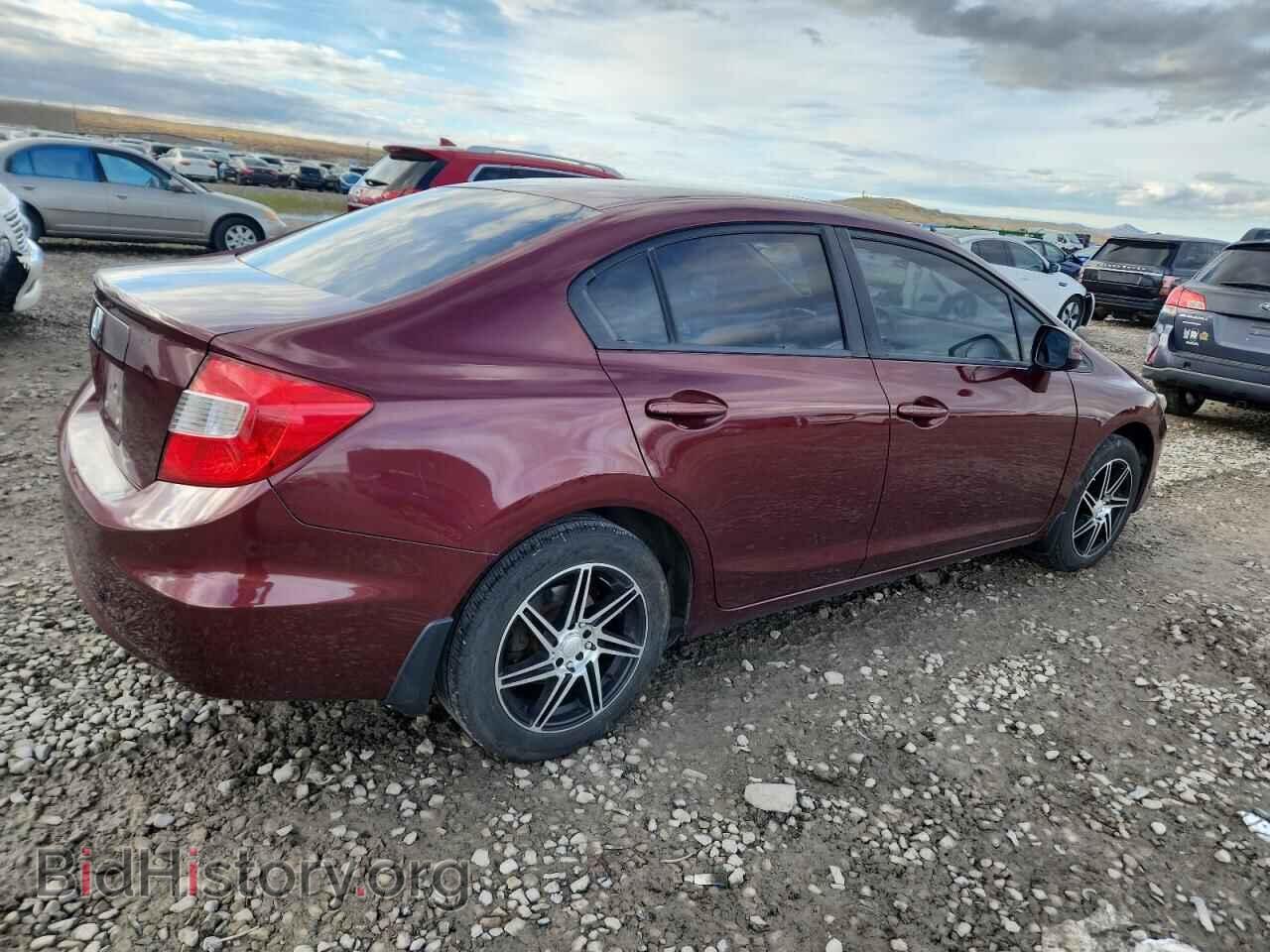2012 HONDA CIVIC - VIN: 2HGFB2F8XCH507003 - Фото 3