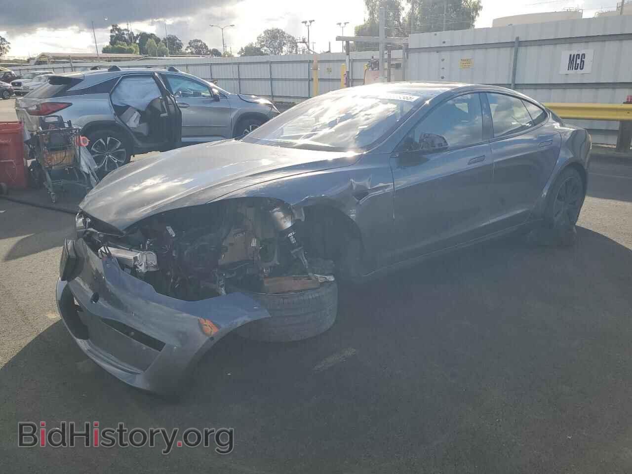 Photo 5YJSA1E52MF443709 - TESLA MODEL S 2021