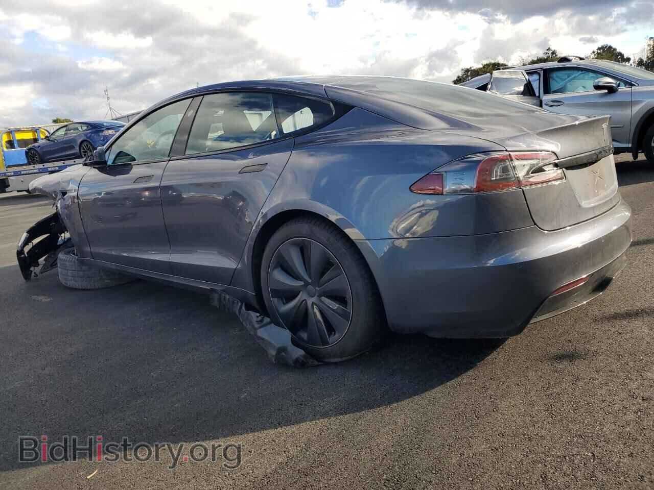 2021 TESLA MODEL S - VIN: 5YJSA1E52MF443709 - Фото 2