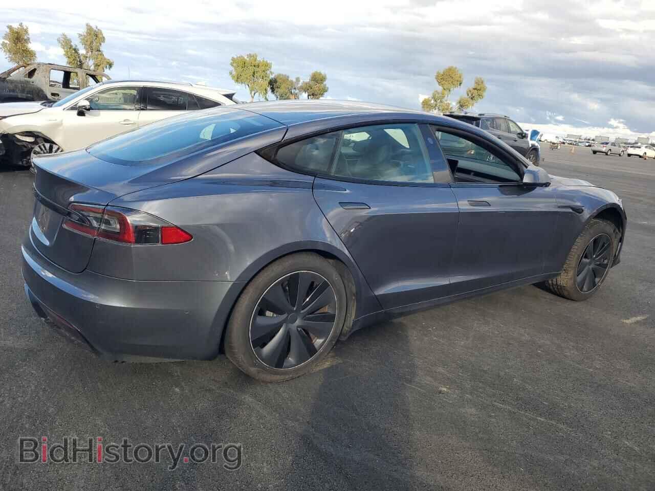 2021 TESLA MODEL S - VIN: 5YJSA1E52MF443709 - Фото 3