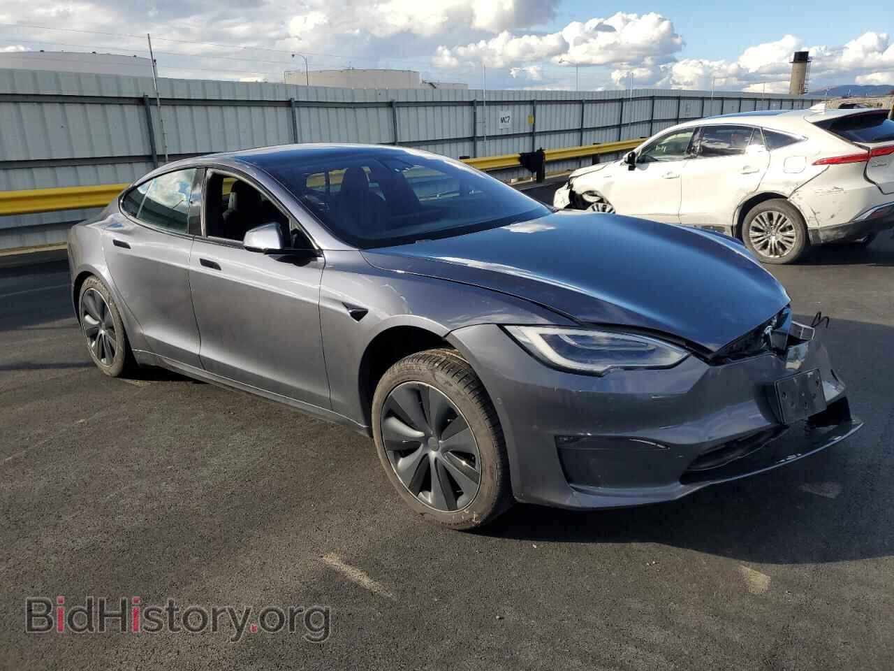 2021 TESLA MODEL S - VIN: 5YJSA1E52MF443709 - Фото 4