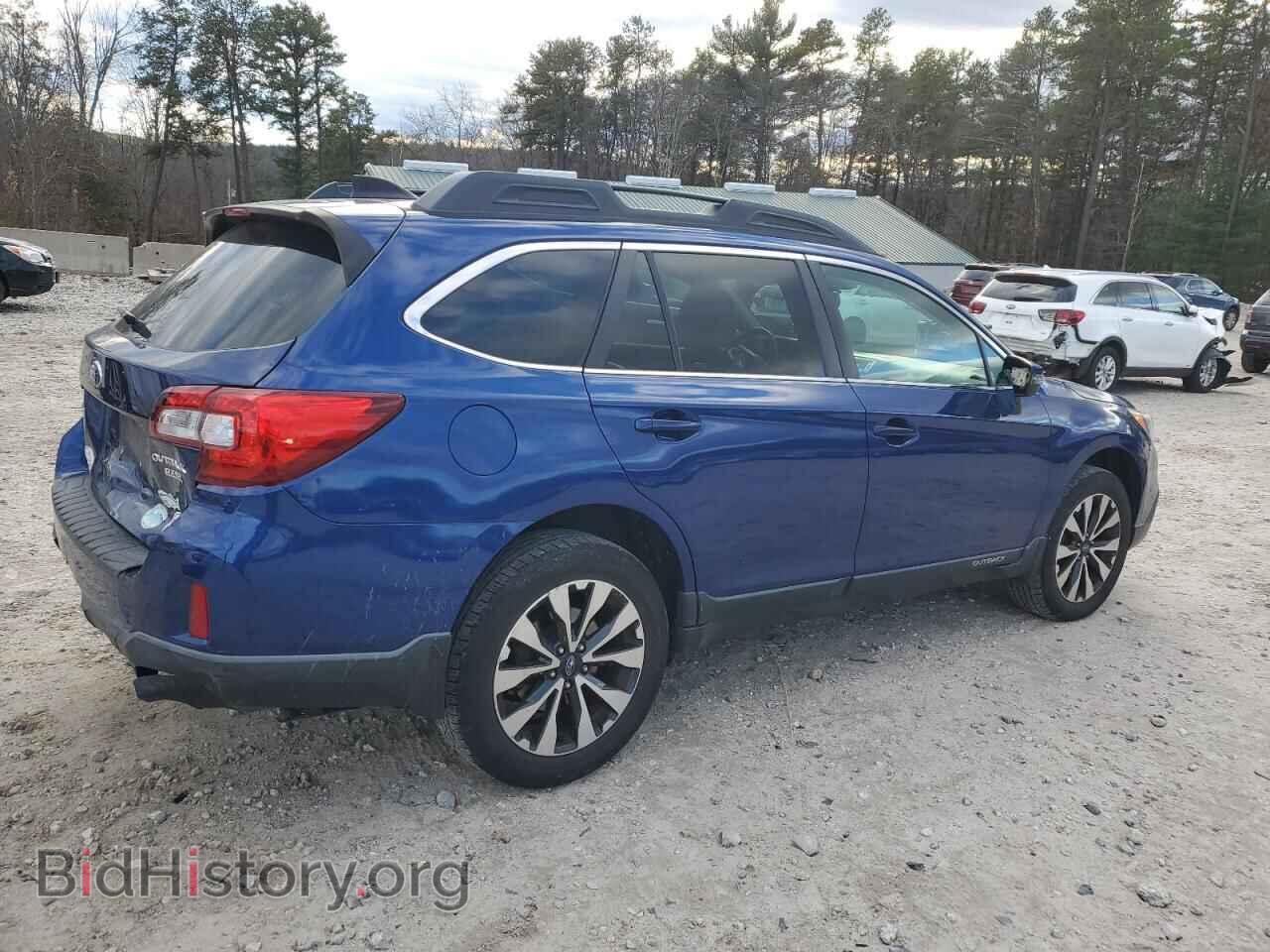 2016 SUBARU OUTBACK - VIN: 4S4BSANC7G3225936 - Фото 3