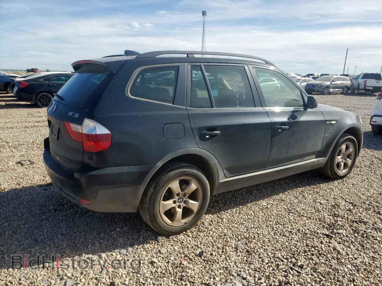 2007 BMW X3 - VIN: WBXPC93427WF00974 - Фото 3