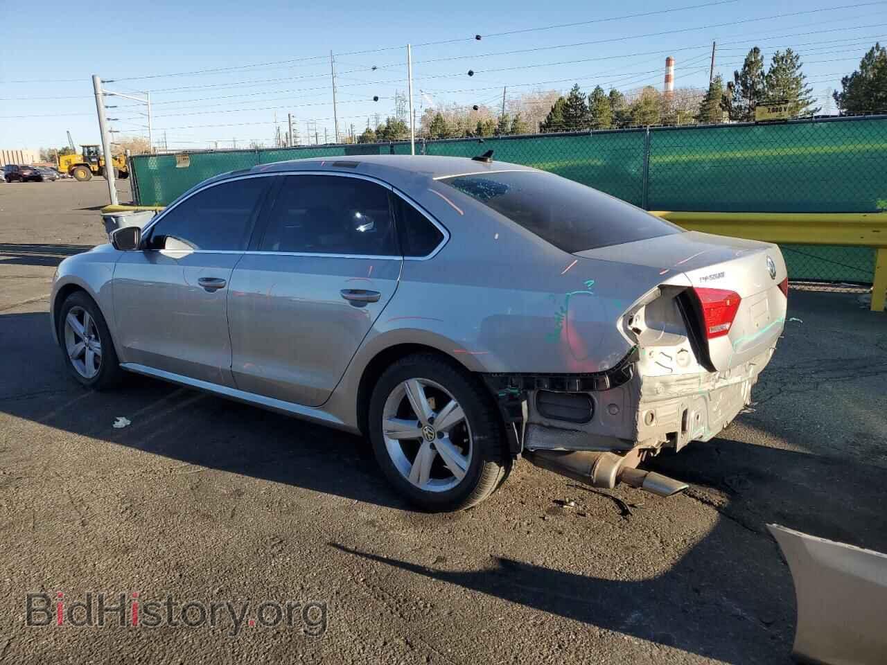 2013 VOLKSWAGEN PASSAT - VIN: 1VWBP7A39DC110195 - Фото 2