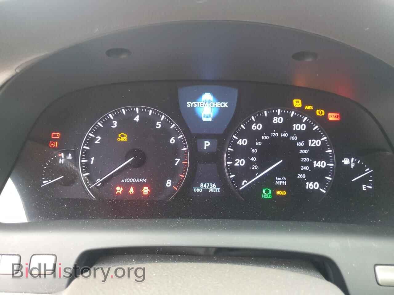 2007 LEXUS LS460 - VIN: JTHBL46F475006544 - Фото 9