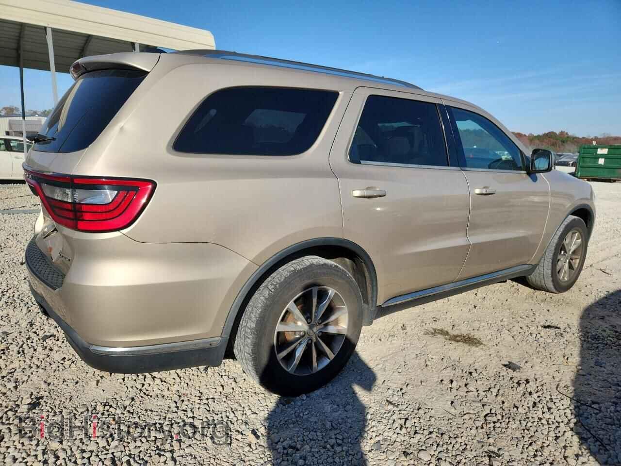 2014 DODGE DURANGO - VIN: 1C4RDHDG5EC467874 - Фото 3