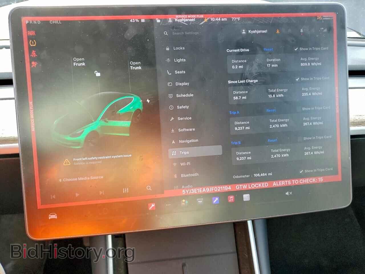 2018 TESLA MODEL 3 - VIN: 5YJ3E1EA9JF021194 - Фото 9