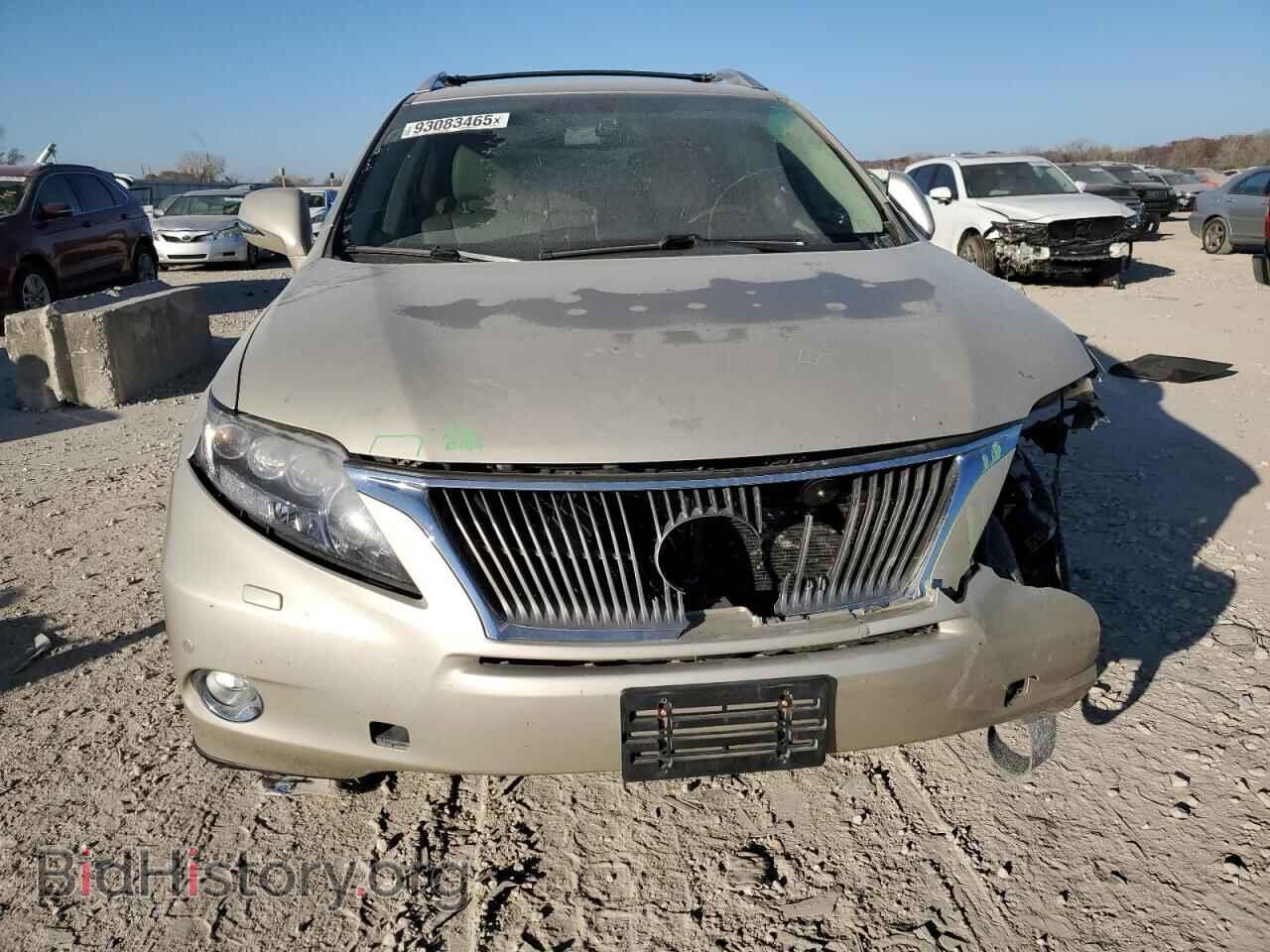 2012 LEXUS RX450 - VIN: JTJBC1BA9C2046332 - Фото 5